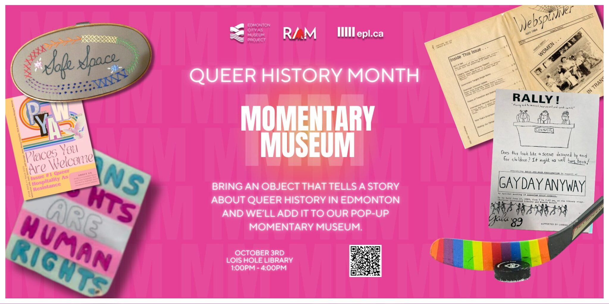 Momentary Museum – Queer History Month