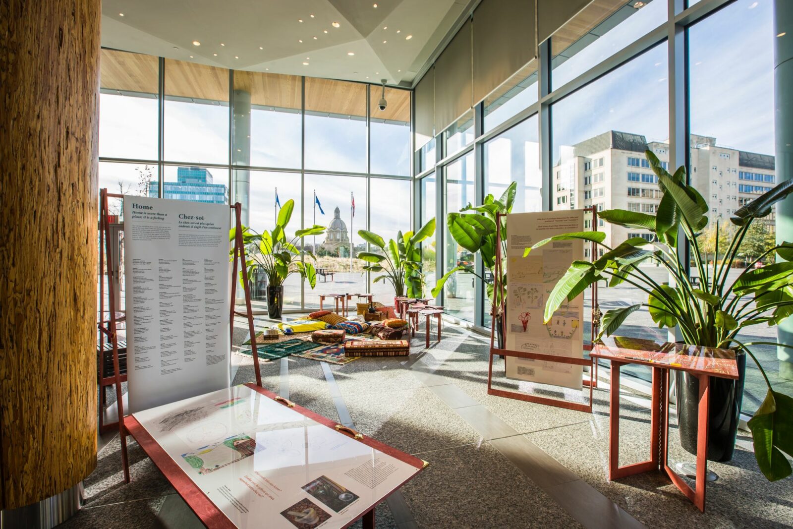 Creation of Edmonton Living Rooms Edmonton City as Museum Project ECAMP